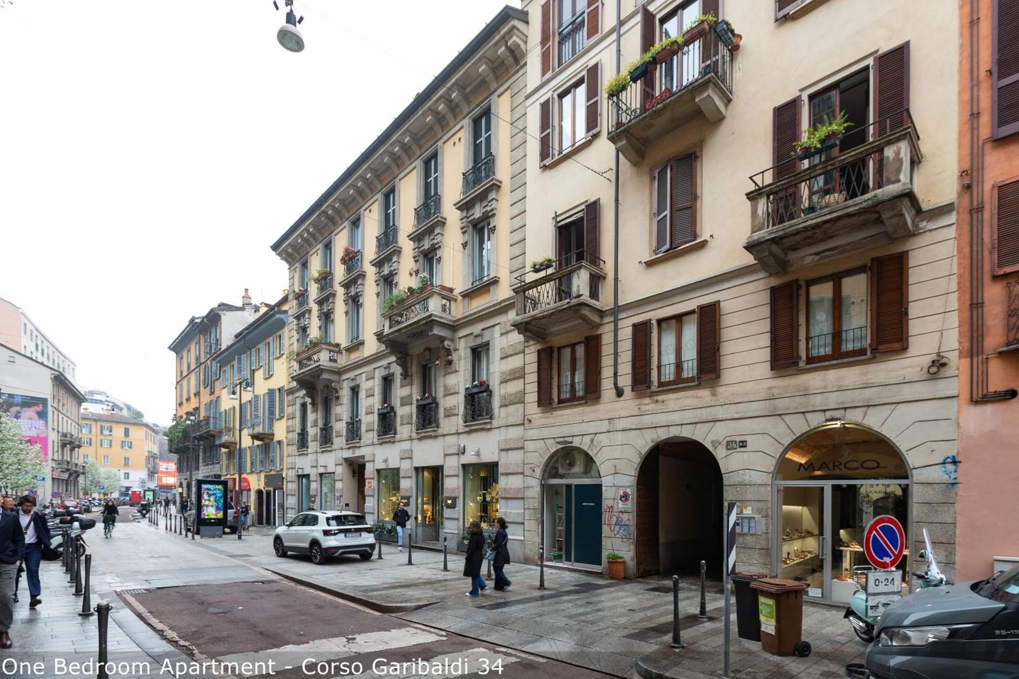 Brera Apartments In Garibaldi Milánó Kültér fotó